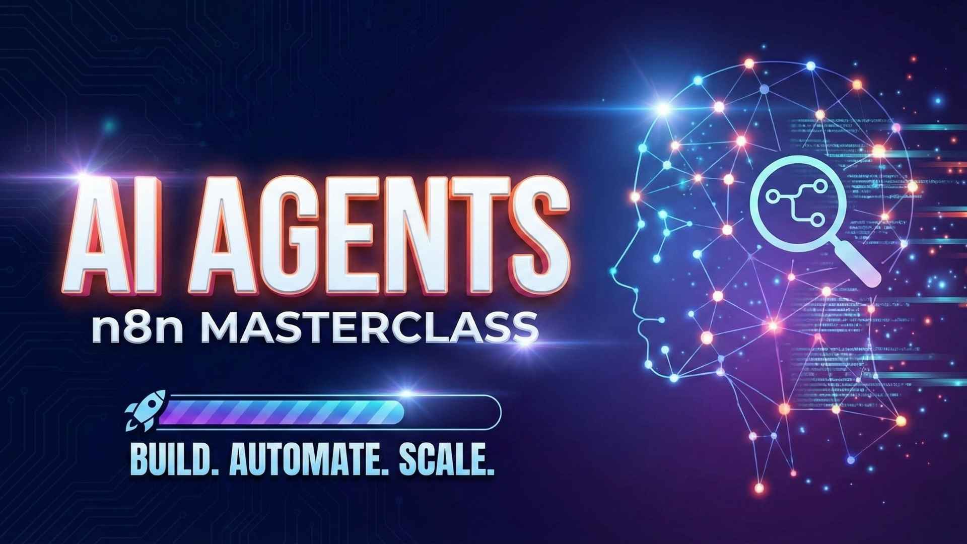 The Complete AI Agents & Automation Masterclass with n8n